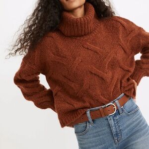 Madewell Rust Somervell Modern Cable